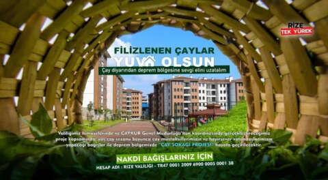 Filizlenen Çaylar “YUVA” oluyor