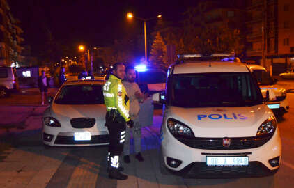 'Dur' ihtarına uymayan alkollü sürücü, takiple yakalandı