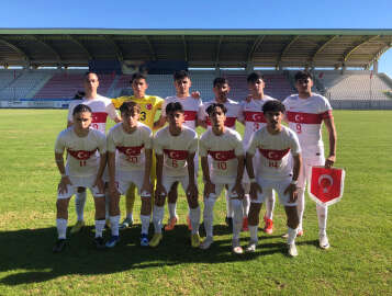 U17 Milli Futbol Takımı, hazırlık maçında Almanya'ya yenildi