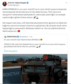 Seyir füzesi 'Kara Atmaca', en uzun menzilli uçuşunu yaptı (2)