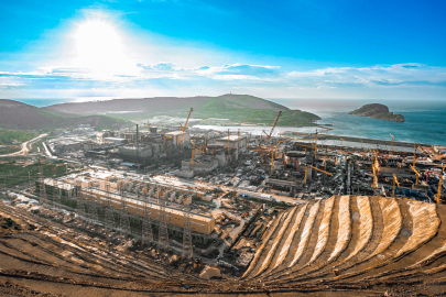 Akkuyu NGS’de, 4’üncü güç ünitesinin ikinci katmanı kuruldu