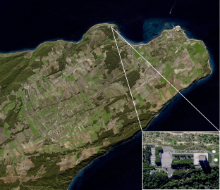 Göktürk-1 uydusunun 100 bininci görüntüsü Çanakkale'deki Şehitler Abidesi'nden