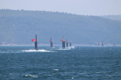 Dumlupınar ile Atılay Denizaltısı şehitleri anıldı / Ek fotoğraflar