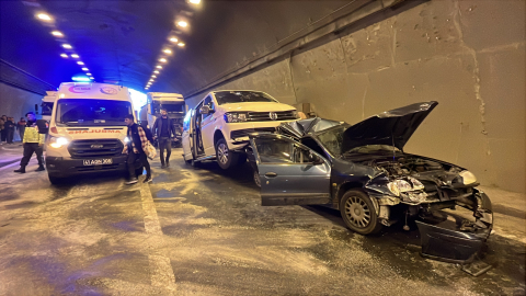 TEM Otoyolu’nda zincirleme kaza: 8 yaralı (2)