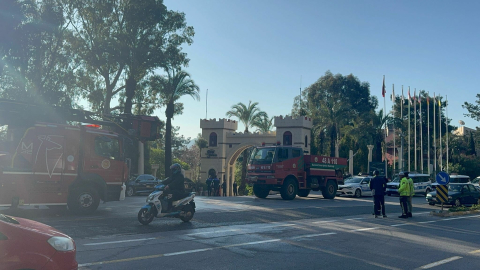 Marmaris'te 5 yıldızlı otelde yangın; 6 kişi dumandan etkilendi