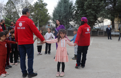 4 bin 200 öğrenciye oyunlarla afet eğitimi / Ek fotoğraflar