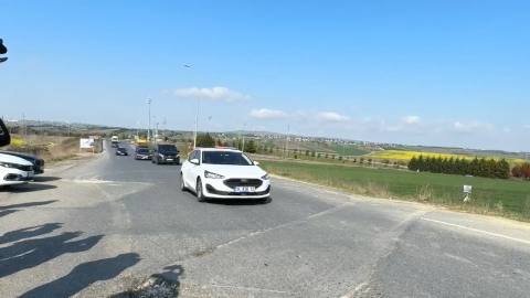 İstanbul- Özgür Özel, İmamoğlu'nu Silivri Cezaevi'nde ziyaret ediyor -1