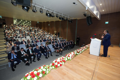 Cumhurbaşkanı Yardımcısı Yılmaz, KKTC’de Lefkoşa Yeni Devlet Hastanesi Tanıtım Toplantısı’na katıldı