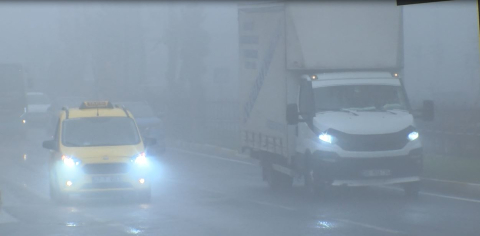 Mardin’de sis; yaya ve sürücüler zor anlar yaşadı