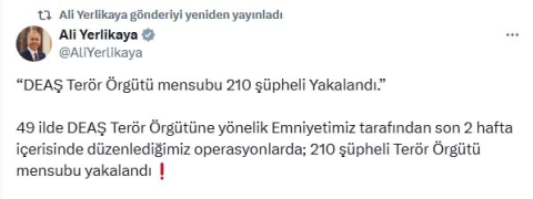 49 ilde DEAŞ operasyonu: 210 gözaltı