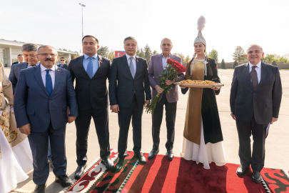TBMM Başkanı Kurtulmuş, Kırgızistan'da