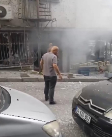 İstanbul - Güngören'de büfede patlama -1