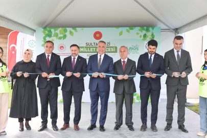 Cebeci Millet Bahçesi’nin açılış töreni gerçekleştirildi