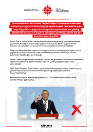 DMM’den Özgür Özel’in iddialarına açıklama