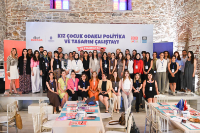 Beşiktaş'ta kız çocukları odaklı Politika ve Tasarım Çalıştayı yapıldı