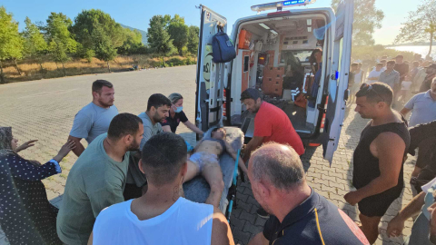 Sapanca Gölü’ne giren çocuk boğuldu