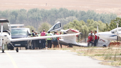 İstanbul - Pilot: Gerekirse Büyükçekmece Gölü’ne iniş yapacağım / Aktüel görüntüyle tekrar