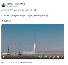 Bakan Kacır'dan Özel'e çekirgeli roket göndermesi