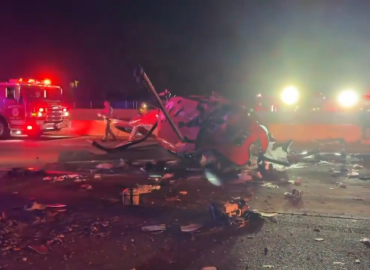 ABD’de ambulans helikopter otoyola düştü