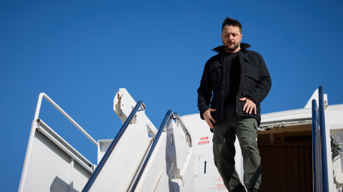 Ukrayna Devlet Başkanı Zelenskiy, Washington'da