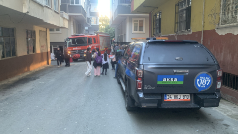 Rize’de 4 katlı apartmanda yangın