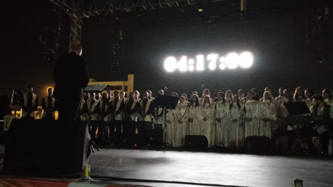 Medeniyetler Korosu, Cumhuriyet Bayramı için sahne aldı