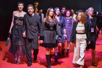 Altın Portakal'ın kırmızı halısında 'şıklık' yarışı