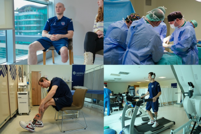 Rus hasta 'kemikle bütünleşen protez' ameliyatı sonrası sağlığına kavuştu