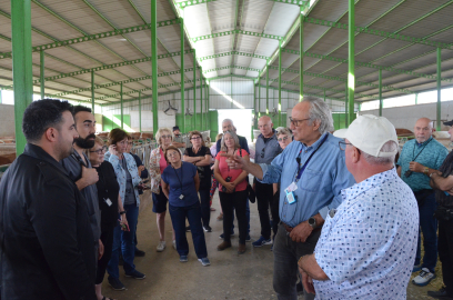Kanadalı çiftçiler, tarım turizmiyle Aksaray’a geldi