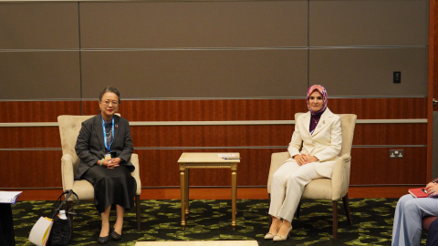 Bakan Göktaş, BM Genel Sekreter Yardımcısı Alisjahbana ile görüştü