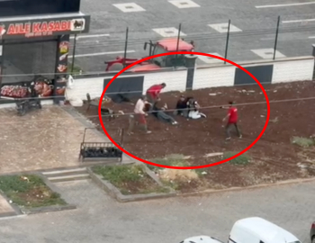 Kasap dükkanında silahlı kavga kamerada: 2 ölü, 2 yaralı (2)