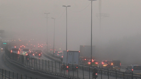 İstanbul - İstanbul'da sis etkili oluyor -2 /Görüntü eklendi