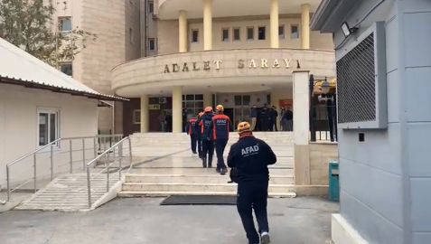 Şanlıurfa Adliyesi’ndeki patlama detaylı olarak araştırılıyor
