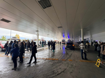 Muğla'da hastanede kimyasal madde döküldü; 2 personel etkilendi