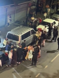 İstanbul - Şişli’de düğün salonundaki laf atma kavgası sokağa taştı; polis müdahale etti