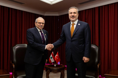 Dışişleri Bakanı Fidan, Lübnan Başbakanı Selam ile görüştü