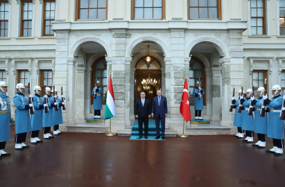 İstanbul- Cumhurbaşkanı Erdoğan, Macaristan Başbakanı Orban'ı kabul etti / Metin eklendi