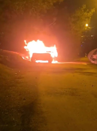 Adana'da park halindeki otomobilde patlama sonrası yangın; 1 ölü