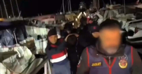 Yunanistan'a kaçmaya çalışan 4 suç örgütü üyesi yakalandı/Ek fotoğraflar