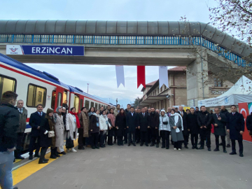 Turistik Doğu Ekspresi, Erzincan’da