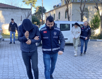 50 bin liralık televizyon çalan 2 şüpheliye gözaltı