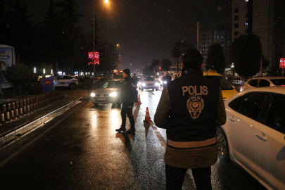 Kayseri'de 'yılbaşı' denetimi gerçekleştirildi