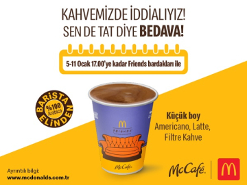 McDonald’s Türkiye’den yeni yıla özel kahve kampanyası