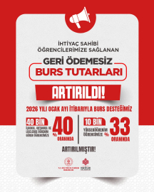 Vakıflar Genel Müdürlüğü'nün öğrencilere burs desteği arttı