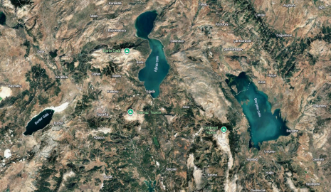 Üç büyük gölde su kaybı