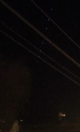 Starlink uyduları Bursa semalarında görüntülendi