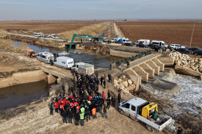 Şanlıurfa'da kanalda kaybolan sürücü, 80 kilometrelik alanda aranıyor