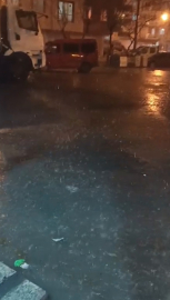 Çanakkale’de sağanak etkili oldu