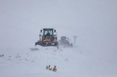 Van'da kar yağışı nedeniyle kapanan 278 yerleşim yerinin yolu açıldı