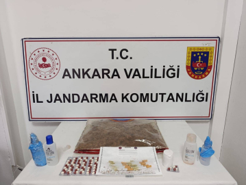 Ankara'da 1,2 kilo uyuşturucu ele geçirildi, 1 gözaltı